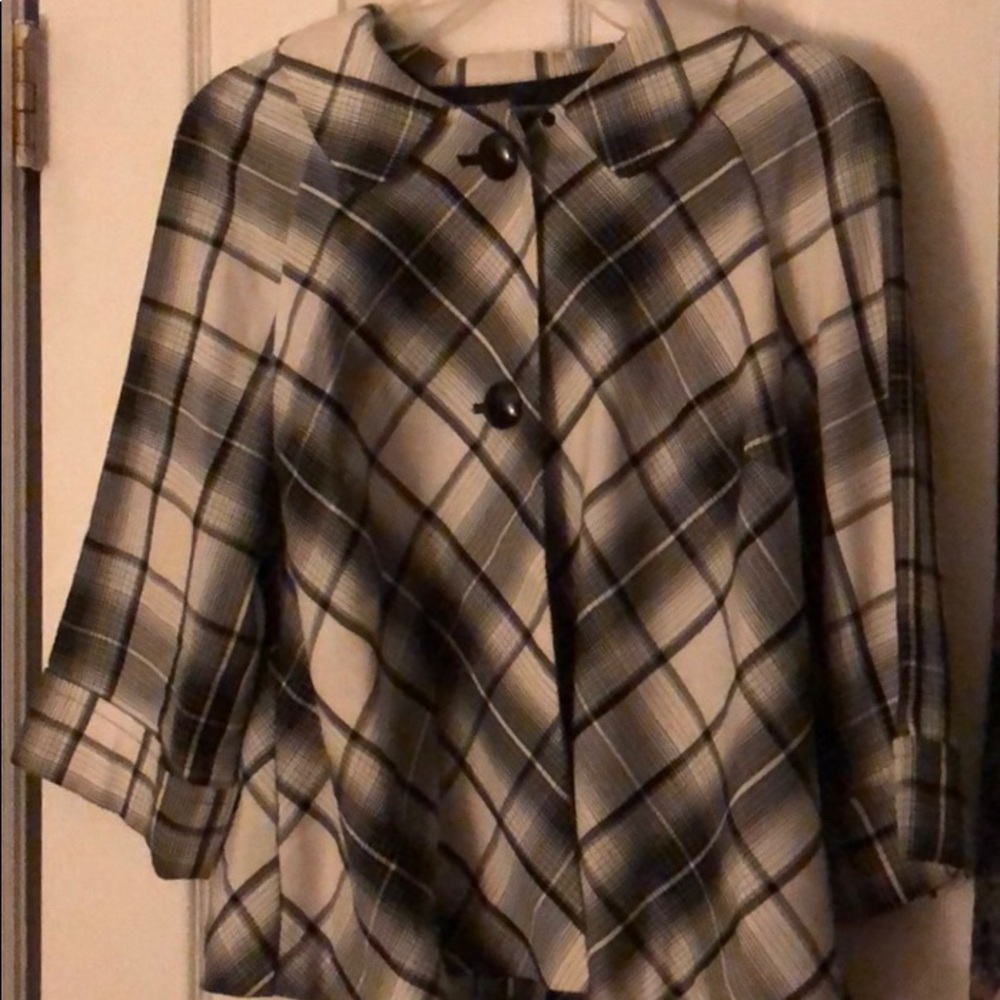 Plaid jacket